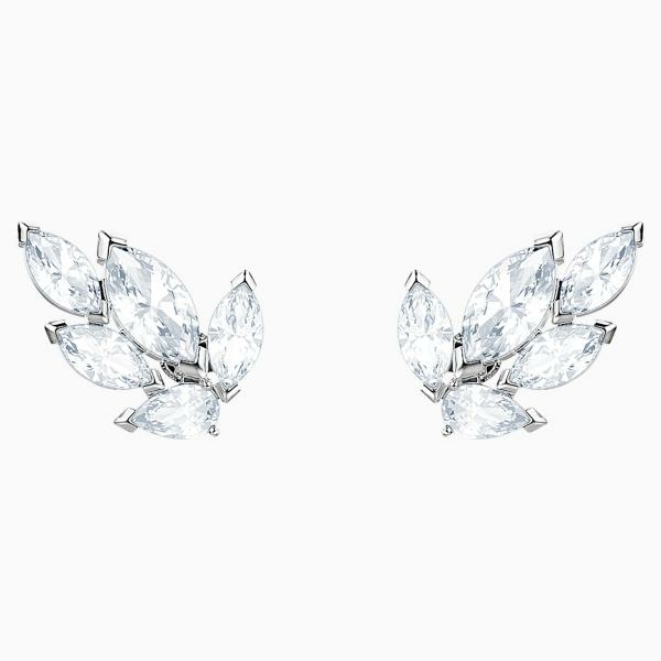 Swarovski Louison fülbevaló fehér kristályokkal 5446025