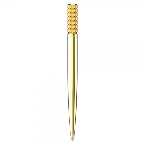 Swarovski Lucent arany színű toll kristályokkal 5618156