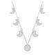 Swarovski Luna choker nyaklánc hold elemekkel fehér kristállyal 5666178