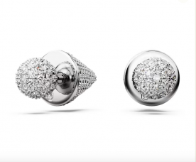 Swarovski Luna ezüst színű bedugós fülbevaló 5662284