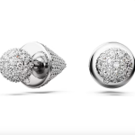 Swarovski Luna ezüst színű bedugós fülbevaló 5662284