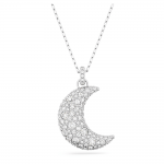 Swarovski Luna ezüst színű függő hold nyaklánc 5666181
