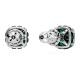 Swarovski Május zöld köves bedugós fülbevaló 5660801