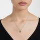 Swarovski Május zöld köves nyaklánc 5651793