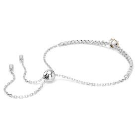 Swarovski Mátrix állítható karkötő áttetsző és sárga kristállyal 5690694