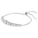 Swarovski Matrix átmenetes metszésű állítható tenisz karkötő 5690677