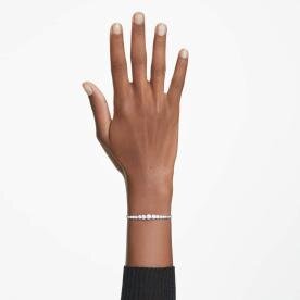 Swarovski Matrix átmenetes metszésű állítható tenisz karkötő 5690677