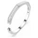 Swarovski Mátrix bagett csiszolású kristályokkal kirakott karperec 5705784