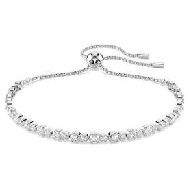 Swarovski Matrix ezüst színű állítható tenisz karkötő 5677813