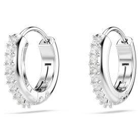 Swarovski Matrix ezüst színű karika fülbevaló 5690670