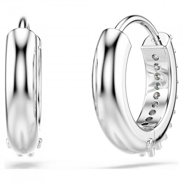 Swarovski Matrix ezüst színű karika fülbevaló 5690670