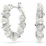 Swarovski Matrix karika fülbevaló kristályokkal és kristálygyöngyökkel 5709256