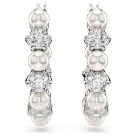 Swarovski Matrix karika fülbevaló kristályokkal és kristálygyöngyökkel 5709256