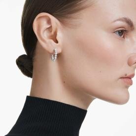 Swarovski Matrix karika fülbevaló kristályokkal és kristálygyöngyökkel 5709256