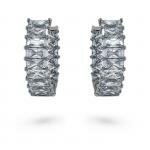 Swarovski Matrix karika fülbevaló szürke kristállyal 5658650