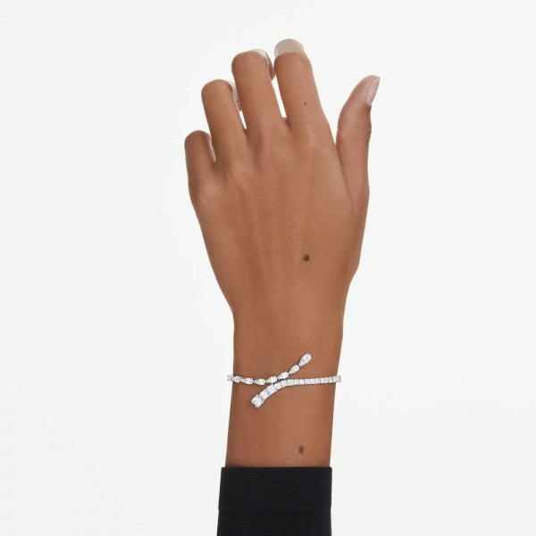 Swarovski Mátrix karkötő vegyes metszésű kristályokkal 5693154