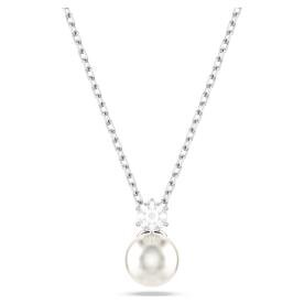 Swarovski Mátrix kristálygyöngy ezüst színű nyaklánc 5693897