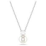 Swarovski Mátrix kristálygyöngy ezüst színű nyaklánc 5693897