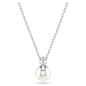 Swarovski Mátrix kristálygyöngy ezüst színű nyaklánc 5693897