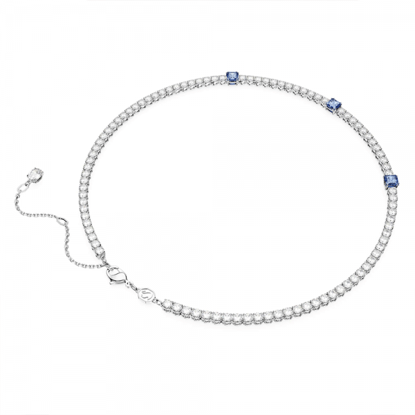 Swarovski Matrix nyaklánc kék és áttetsző kristállyal 5666167