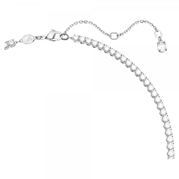 Swarovski Matrix nyaklánc rózsaszín és áttetsző kristállyal 5666165