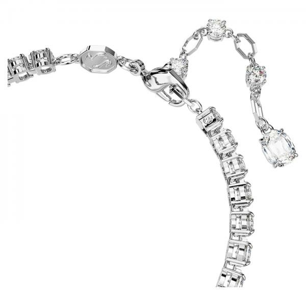 Swarovski Matrix tenisz karkötő kék és áttetsző kristállyal 5666426