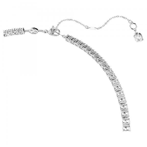 Swarovski Matrix Y ezüst színű nyaklánc 5707988