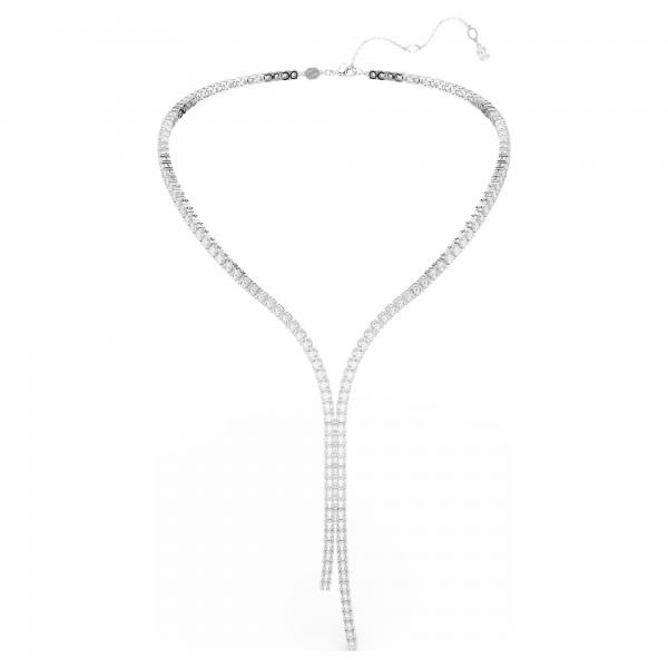 Swarovski Matrix Y ezüst színű nyaklánc 5707988