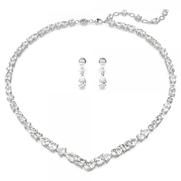 Swarovski Mesmera ezüst nyaklánc és fülbevaló szett 5674306