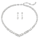 Swarovski Mesmera ezüst nyaklánc és fülbevaló szett 5674306