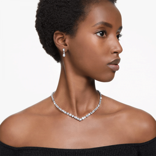 Swarovski Mesmera ezüst nyaklánc és fülbevaló szett 5674306