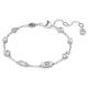 Swarovski Mesmera ezüst színű karkötő csepp alakú kristályokkal 5661530