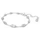 Swarovski Mesmera ezüst színű karkötő csepp alakú kristályokkal 5661530