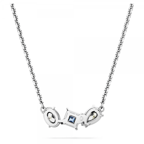 Swarovski Mesmera ezüst színű nyaklánc kék kristállyal 5673561