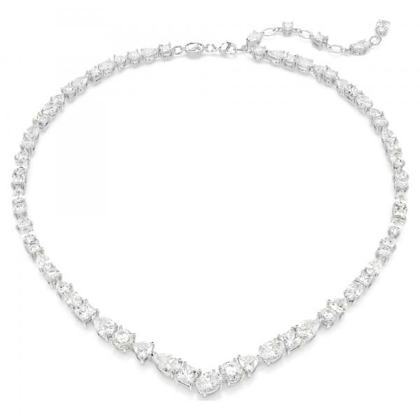 Swarovski Mesmera ezüst színű nyaklánc kristályokkal 5665242