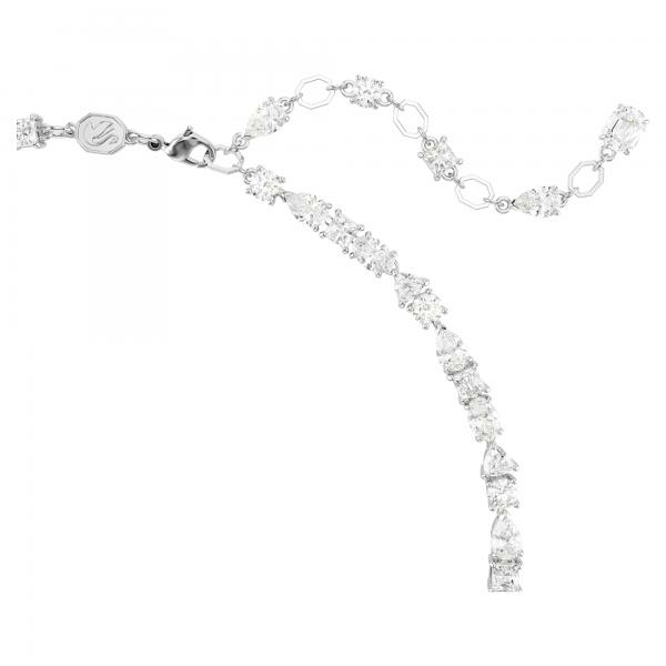 Swarovski Mesmera ezüst színű nyaklánc kristályokkal 5665242