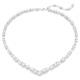 Swarovski Mesmera ezüst színű nyaklánc kristályokkal 5665242