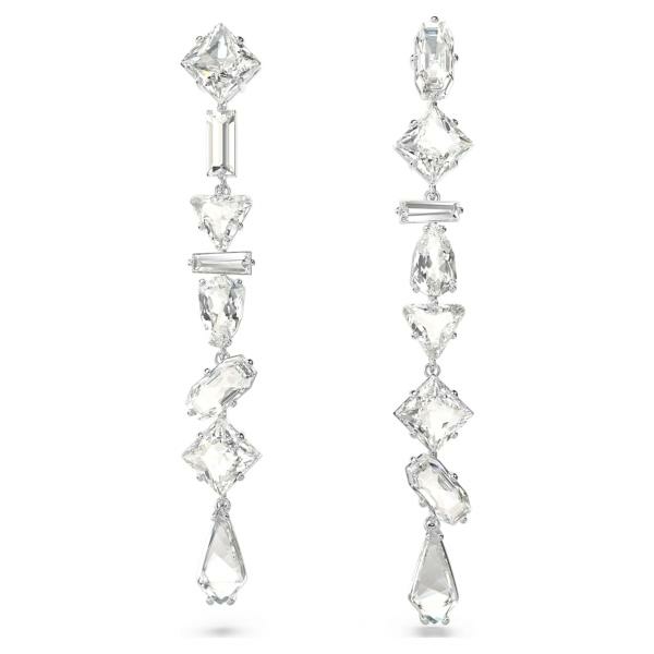 Swarovski Mesmera függő fülbevaló fehér kristállyal 5661687