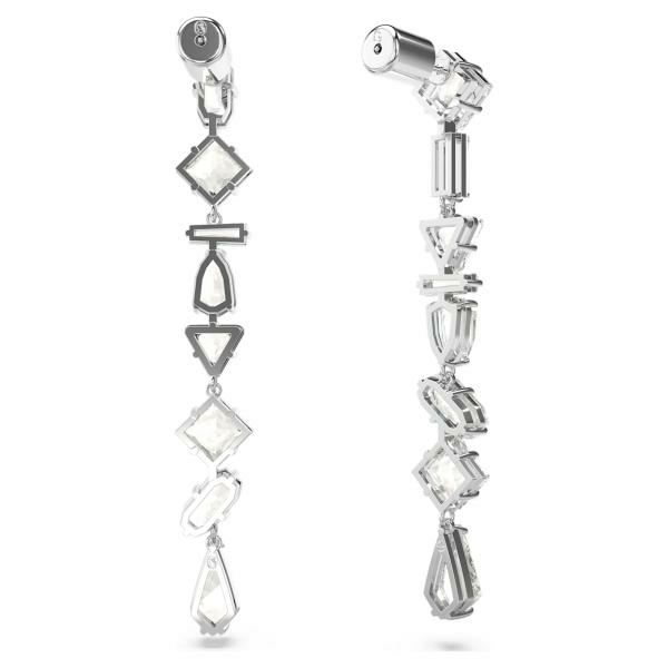 Swarovski Mesmera függő fülbevaló fehér kristállyal 5661687
