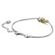 Swarovski Mesmera karkötő fehér és sárga kristállyal 5668362