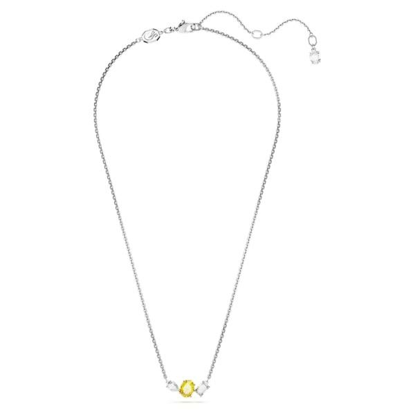 Swarovski Mesmera nyaklánc sárga és fehér kristállyal 5668277