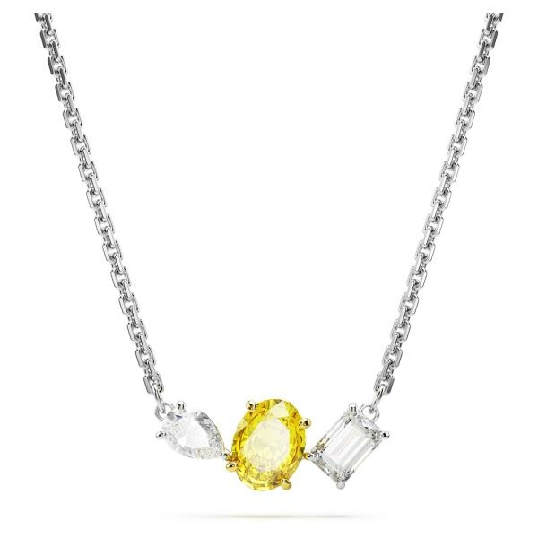 Swarovski Mesmera nyaklánc sárga és fehér kristállyal 5668277