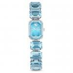 Swarovski Millania ezüst színű óra kék kristállyal 5630840