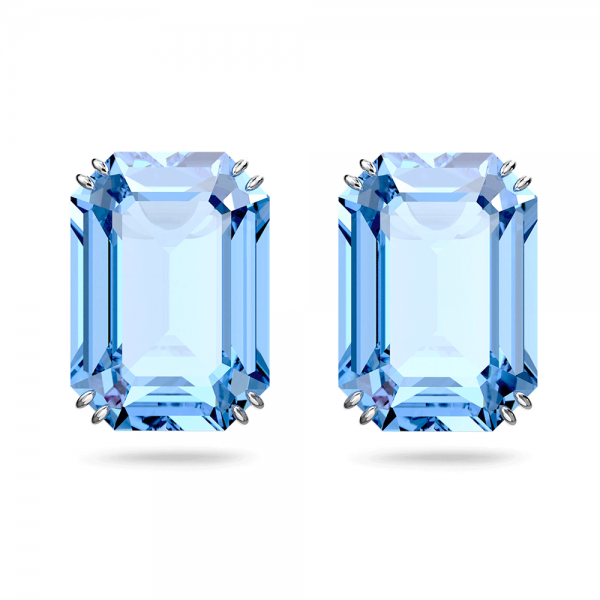 Swarovski Millenia kék nyolcszög kristály fülbevaló 5614935
