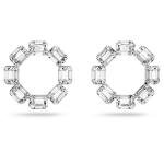 Swarovski Millenia szögletes csiszolású karika fülbevaló 5618629