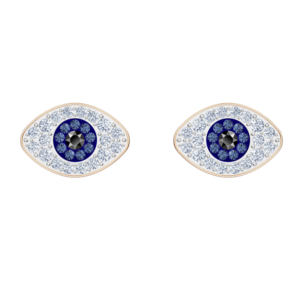 Swarovski Nazar szeme rozé fülbevaló kristályokkal 5510067