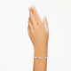 Swarovski Nice kristálygyöngy karkötő rozé tollal 5663482