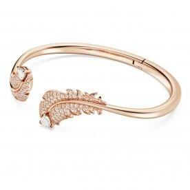 Swarovski Nice rozé színű karperec toll motívummal 5663478