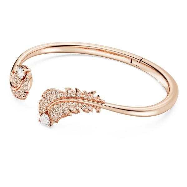 Swarovski Nice rozé színű karperec toll motívummal 5663478