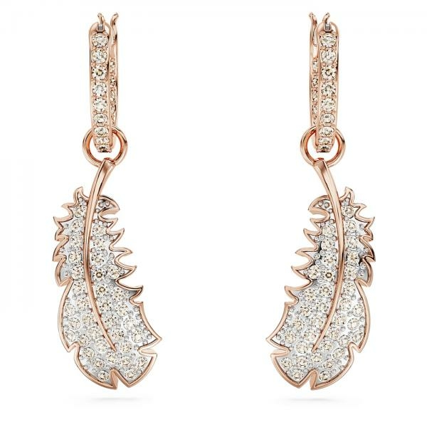 Swarovski Nice rozé toll függő fülbevaló 5663486